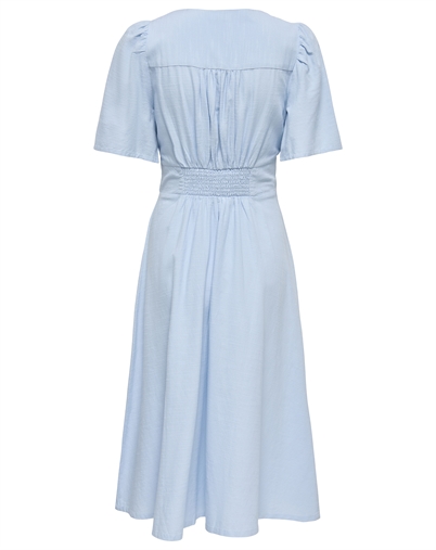 JDY - JDYNora Midi Kjole - Chambray Blue